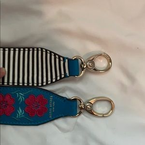 Henri bendel embroidered guitar strap
